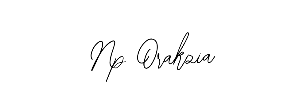 Design your own signature with our free online signature maker. With this signature software, you can create a handwritten (Bearetta-2O07w) signature for name Np Orakzia. Np Orakzia signature style 12 images and pictures png