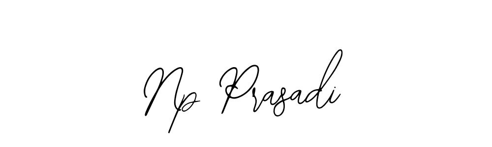 Also You can easily find your signature by using the search form. We will create Np Prasadi name handwritten signature images for you free of cost using Bearetta-2O07w sign style. Np Prasadi signature style 12 images and pictures png