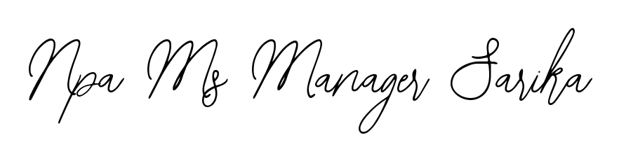 Upgrade your professional image with Npa Ms Manager Sarika signature created with Bearetta-2O07w font. Fast, free, and watermark-free download. Npa Ms Manager Sarika signature style 12 images and pictures png