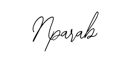 Also we have Nparab name is the best signature style. Create professional handwritten signature collection using Bearetta-2O07w autograph style. Nparab signature style 12 images and pictures png