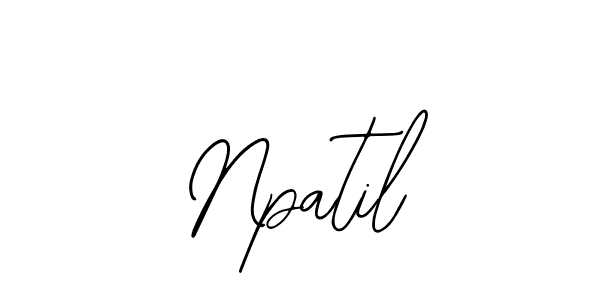 Also You can easily find your signature by using the search form. We will create Npatil name handwritten signature images for you free of cost using Bearetta-2O07w sign style. Npatil signature style 12 images and pictures png