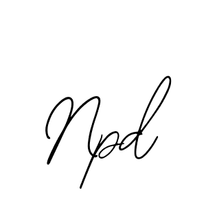 Also You can easily find your signature by using the search form. We will create Npd name handwritten signature images for you free of cost using Bearetta-2O07w sign style. Npd signature style 12 images and pictures png