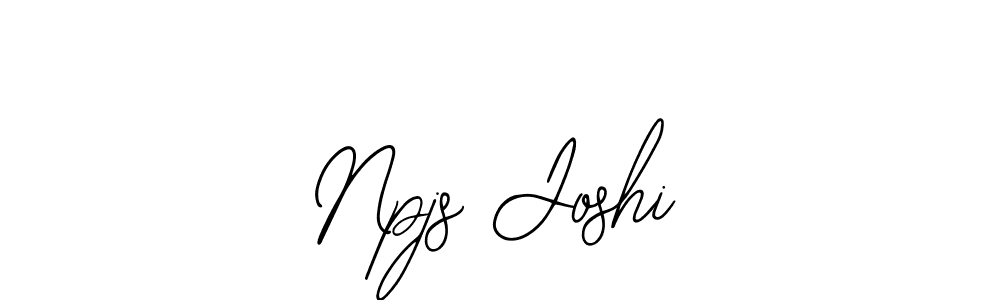 This is the best signature style for the Npjs Joshi name. Also you like these signature font (Bearetta-2O07w). Mix name signature. Npjs Joshi signature style 12 images and pictures png