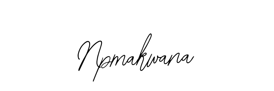 Use a signature maker to create a handwritten signature online. With this signature software, you can design (Bearetta-2O07w) your own signature for name Npmakwana. Npmakwana signature style 12 images and pictures png