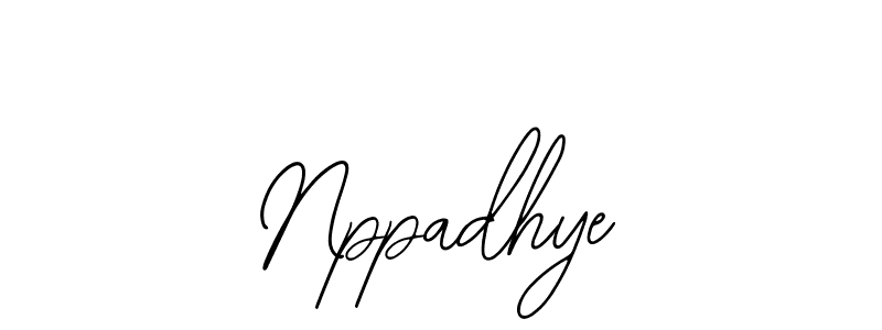 Also we have Nppadhye name is the best signature style. Create professional handwritten signature collection using Bearetta-2O07w autograph style. Nppadhye signature style 12 images and pictures png