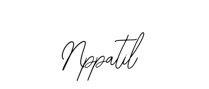 Make a beautiful signature design for name Nppatil. Use this online signature maker to create a handwritten signature for free. Nppatil signature style 12 images and pictures png