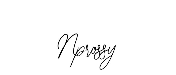 Also You can easily find your signature by using the search form. We will create Nprossy name handwritten signature images for you free of cost using Bearetta-2O07w sign style. Nprossy signature style 12 images and pictures png