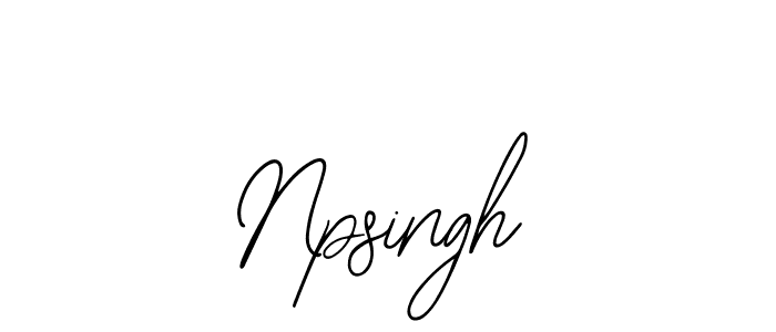 Npsingh stylish signature style. Best Handwritten Sign (Bearetta-2O07w) for my name. Handwritten Signature Collection Ideas for my name Npsingh. Npsingh signature style 12 images and pictures png