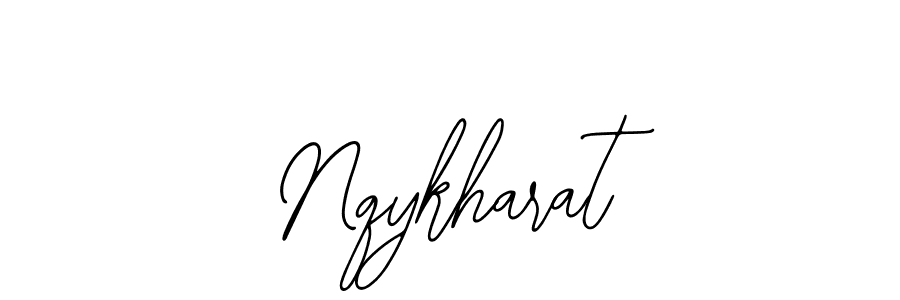 How to make Nqykharat signature? Bearetta-2O07w is a professional autograph style. Create handwritten signature for Nqykharat name. Nqykharat signature style 12 images and pictures png