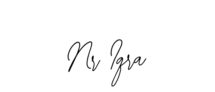Make a beautiful signature design for name Nr Iqra. Use this online signature maker to create a handwritten signature for free. Nr Iqra signature style 12 images and pictures png