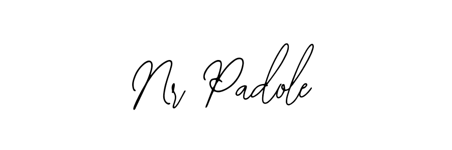 if you are searching for the best signature style for your name Nr Padole. so please give up your signature search. here we have designed multiple signature styles  using Bearetta-2O07w. Nr Padole signature style 12 images and pictures png