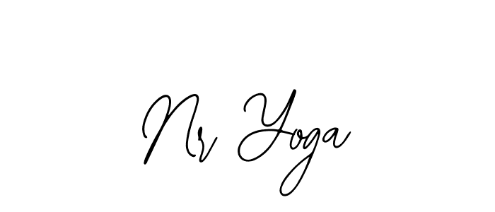 Also we have Nr Yoga name is the best signature style. Create professional handwritten signature collection using Bearetta-2O07w autograph style. Nr Yoga signature style 12 images and pictures png