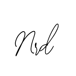 if you are searching for the best signature style for your name Nrd. so please give up your signature search. here we have designed multiple signature styles  using Bearetta-2O07w. Nrd signature style 12 images and pictures png