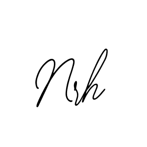 The best way (Bearetta-2O07w) to make a short signature is to pick only two or three words in your name. The name Nrh include a total of six letters. For converting this name. Nrh signature style 12 images and pictures png