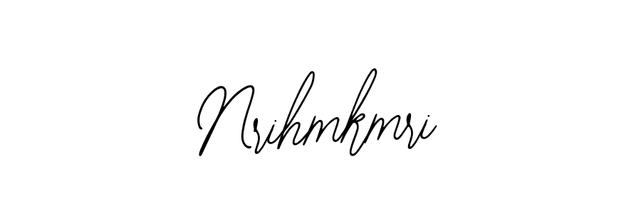 Create a beautiful signature design for name Nrihmkmri. With this signature (Bearetta-2O07w) fonts, you can make a handwritten signature for free. Nrihmkmri signature style 12 images and pictures png