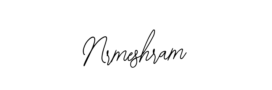 Also You can easily find your signature by using the search form. We will create Nrmeshram name handwritten signature images for you free of cost using Bearetta-2O07w sign style. Nrmeshram signature style 12 images and pictures png