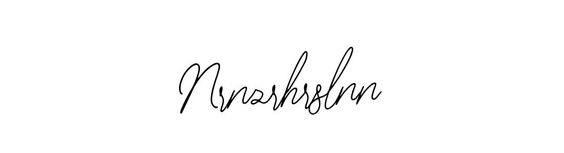 Make a beautiful signature design for name Nrnzrhrslnn. With this signature (Bearetta-2O07w) style, you can create a handwritten signature for free. Nrnzrhrslnn signature style 12 images and pictures png