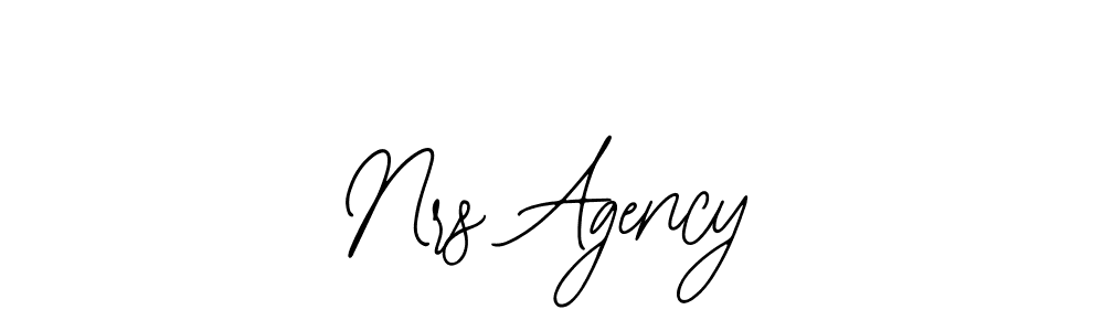 Create a beautiful signature design for name Nrs Agency. With this signature (Bearetta-2O07w) fonts, you can make a handwritten signature for free. Nrs Agency signature style 12 images and pictures png