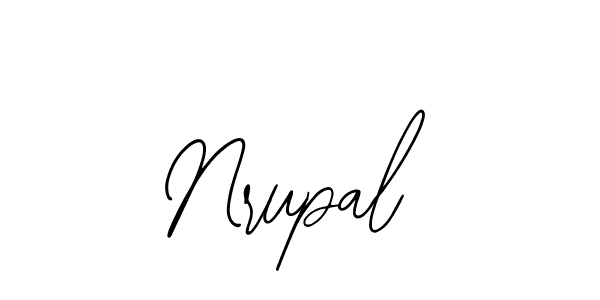 The best way (Bearetta-2O07w) to make a short signature is to pick only two or three words in your name. The name Nrupal include a total of six letters. For converting this name. Nrupal signature style 12 images and pictures png