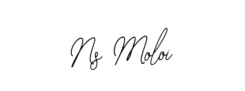 It looks lik you need a new signature style for name Ns Moloi. Design unique handwritten (Bearetta-2O07w) signature with our free signature maker in just a few clicks. Ns Moloi signature style 12 images and pictures png
