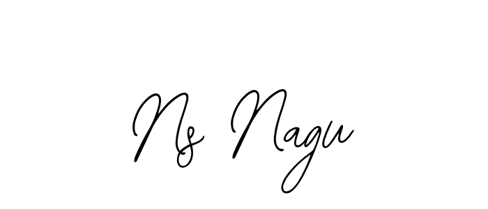 Ns Nagu stylish signature style. Best Handwritten Sign (Bearetta-2O07w) for my name. Handwritten Signature Collection Ideas for my name Ns Nagu. Ns Nagu signature style 12 images and pictures png