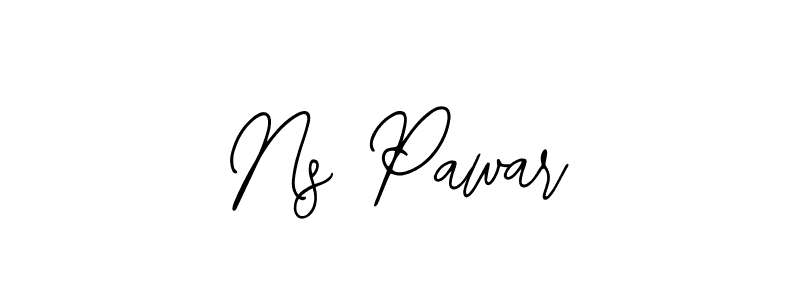 Design your own signature with our free online signature maker. With this signature software, you can create a handwritten (Bearetta-2O07w) signature for name Ns Pawar. Ns Pawar signature style 12 images and pictures png