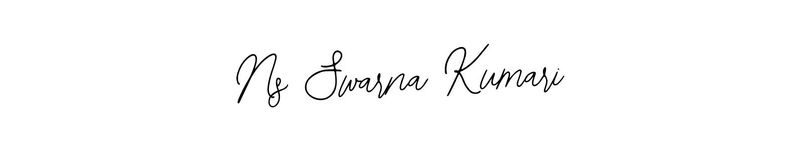 How to Draw Ns Swarna Kumari signature style? Bearetta-2O07w is a latest design signature styles for name Ns Swarna Kumari. Ns Swarna Kumari signature style 12 images and pictures png