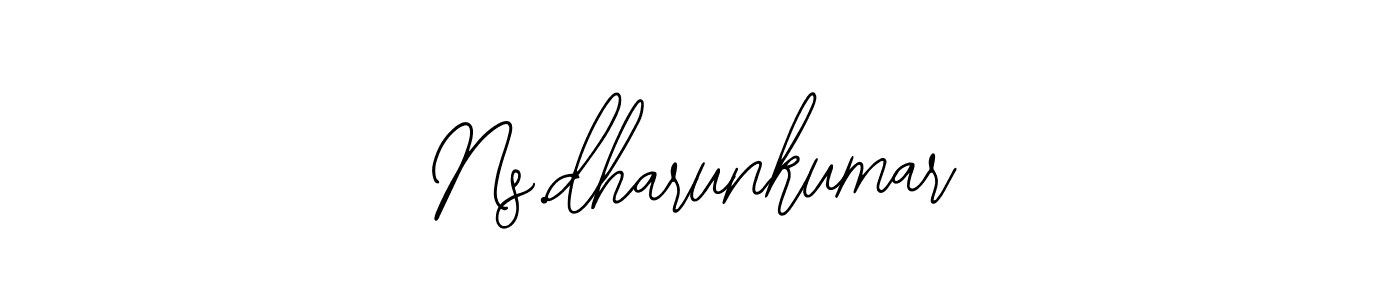 Best and Professional Signature Style for Ns.dharunkumar. Bearetta-2O07w Best Signature Style Collection. Ns.dharunkumar signature style 12 images and pictures png