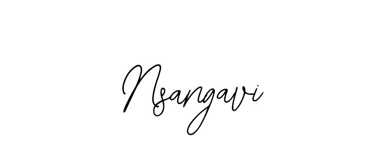 How to make Nsangavi signature? Bearetta-2O07w is a professional autograph style. Create handwritten signature for Nsangavi name. Nsangavi signature style 12 images and pictures png