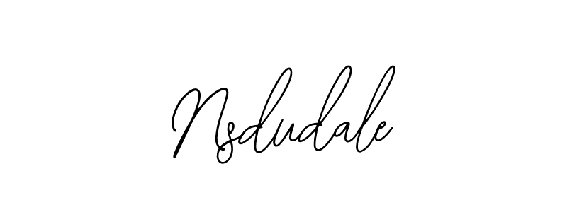 Bearetta-2O07w is a professional signature style that is perfect for those who want to add a touch of class to their signature. It is also a great choice for those who want to make their signature more unique. Get Nsdudale name to fancy signature for free. Nsdudale signature style 12 images and pictures png