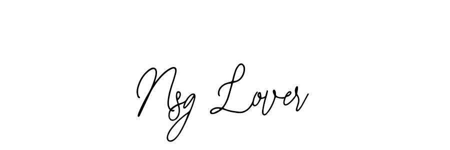 It looks lik you need a new signature style for name Nsg Lover. Design unique handwritten (Bearetta-2O07w) signature with our free signature maker in just a few clicks. Nsg Lover signature style 12 images and pictures png