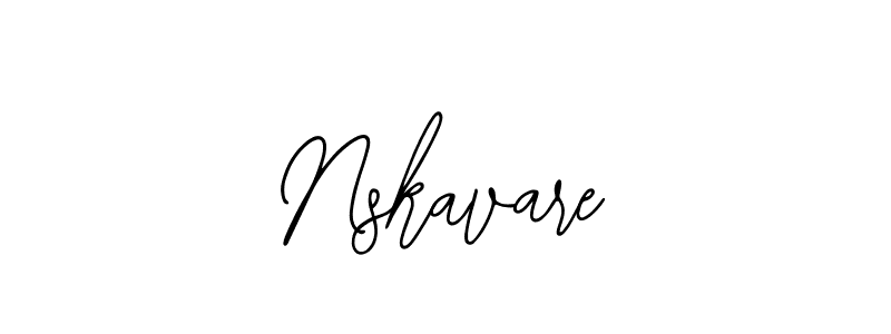 Create a beautiful signature design for name Nskavare. With this signature (Bearetta-2O07w) fonts, you can make a handwritten signature for free. Nskavare signature style 12 images and pictures png