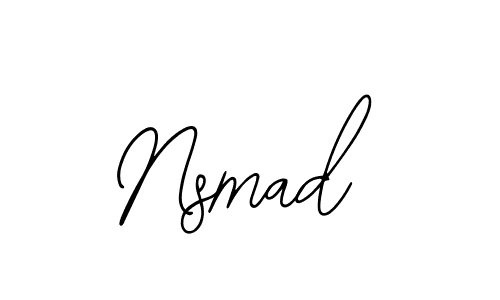 Nsmad stylish signature style. Best Handwritten Sign (Bearetta-2O07w) for my name. Handwritten Signature Collection Ideas for my name Nsmad. Nsmad signature style 12 images and pictures png