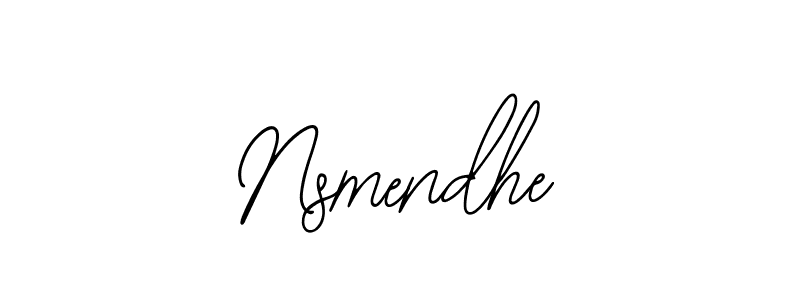 This is the best signature style for the Nsmendhe name. Also you like these signature font (Bearetta-2O07w). Mix name signature. Nsmendhe signature style 12 images and pictures png