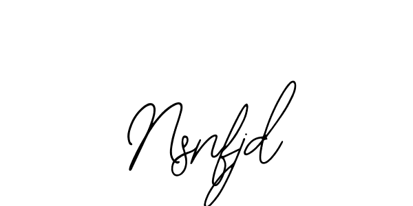Make a beautiful signature design for name Nsnfjd. With this signature (Bearetta-2O07w) style, you can create a handwritten signature for free. Nsnfjd signature style 12 images and pictures png