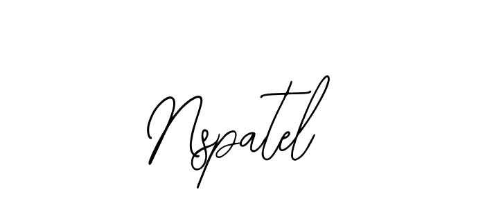 Create a beautiful signature design for name Nspatel. With this signature (Bearetta-2O07w) fonts, you can make a handwritten signature for free. Nspatel signature style 12 images and pictures png