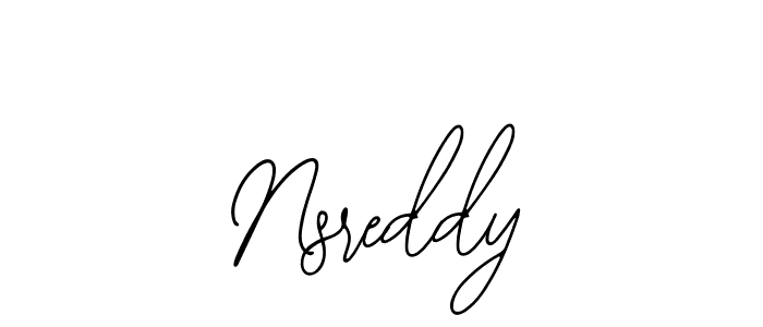 Also You can easily find your signature by using the search form. We will create Nsreddy name handwritten signature images for you free of cost using Bearetta-2O07w sign style. Nsreddy signature style 12 images and pictures png