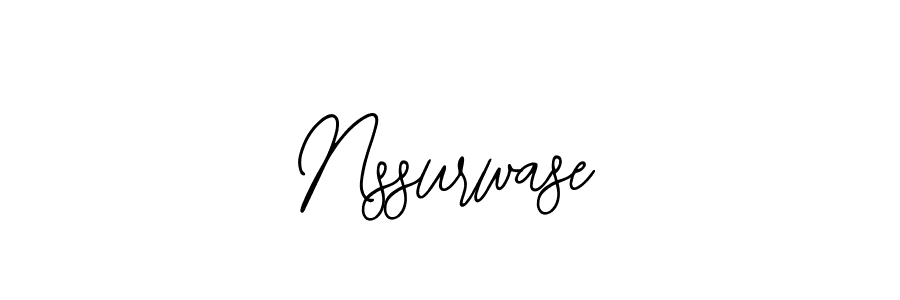 if you are searching for the best signature style for your name Nssurwase. so please give up your signature search. here we have designed multiple signature styles  using Bearetta-2O07w. Nssurwase signature style 12 images and pictures png