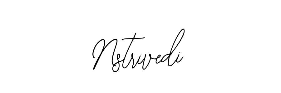 How to Draw Nstrivedi signature style? Bearetta-2O07w is a latest design signature styles for name Nstrivedi. Nstrivedi signature style 12 images and pictures png