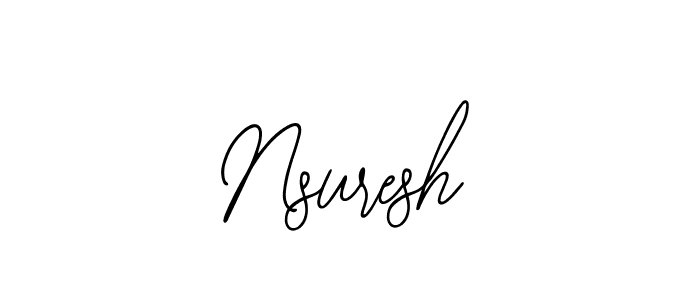 Similarly Bearetta-2O07w is the best handwritten signature design. Signature creator online .You can use it as an online autograph creator for name Nsuresh. Nsuresh signature style 12 images and pictures png