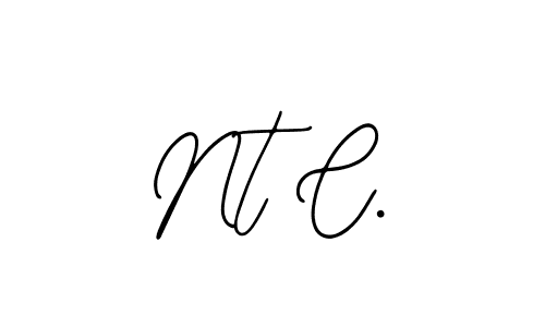 Make a beautiful signature design for name Nt C.. Use this online signature maker to create a handwritten signature for free. Nt C. signature style 12 images and pictures png