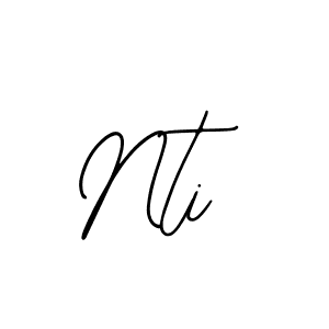 Also we have Nti name is the best signature style. Create professional handwritten signature collection using Bearetta-2O07w autograph style. Nti signature style 12 images and pictures png