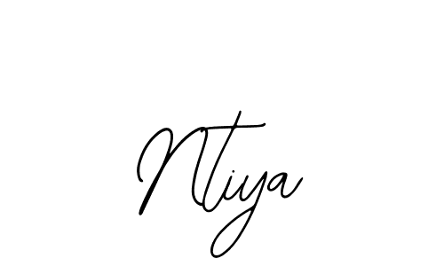 Use a signature maker to create a handwritten signature online. With this signature software, you can design (Bearetta-2O07w) your own signature for name Ntiya. Ntiya signature style 12 images and pictures png