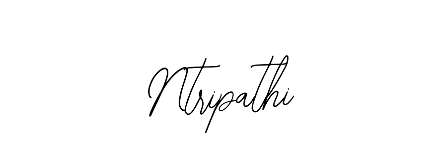 Make a beautiful signature design for name Ntripathi. With this signature (Bearetta-2O07w) style, you can create a handwritten signature for free. Ntripathi signature style 12 images and pictures png