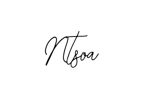 How to make Ntsoa signature? Bearetta-2O07w is a professional autograph style. Create handwritten signature for Ntsoa name. Ntsoa signature style 12 images and pictures png