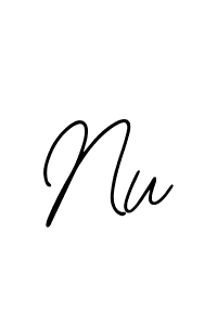 Use a signature maker to create a handwritten signature online. With this signature software, you can design (Bearetta-2O07w) your own signature for name Nu. Nu signature style 12 images and pictures png