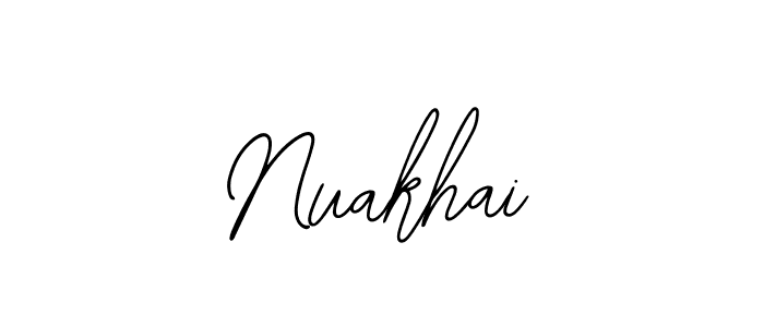 How to Draw Nuakhai signature style? Bearetta-2O07w is a latest design signature styles for name Nuakhai. Nuakhai signature style 12 images and pictures png