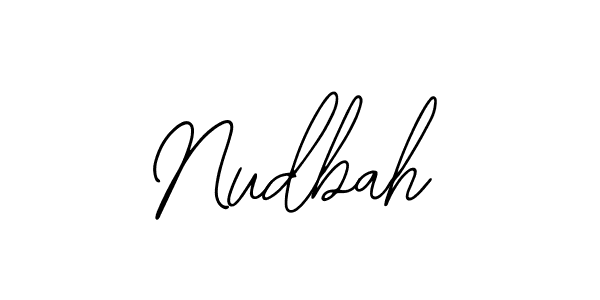 It looks lik you need a new signature style for name Nudbah. Design unique handwritten (Bearetta-2O07w) signature with our free signature maker in just a few clicks. Nudbah signature style 12 images and pictures png