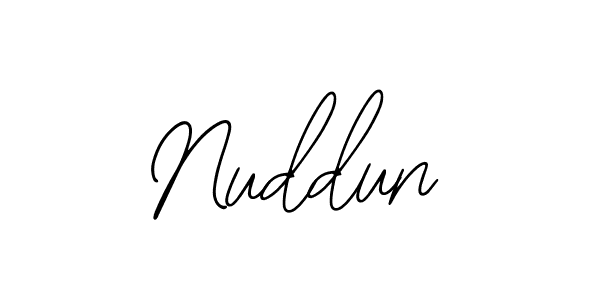 Bearetta-2O07w is a professional signature style that is perfect for those who want to add a touch of class to their signature. It is also a great choice for those who want to make their signature more unique. Get Nuddun name to fancy signature for free. Nuddun signature style 12 images and pictures png