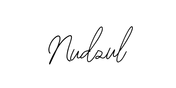How to Draw Nudzul signature style? Bearetta-2O07w is a latest design signature styles for name Nudzul. Nudzul signature style 12 images and pictures png